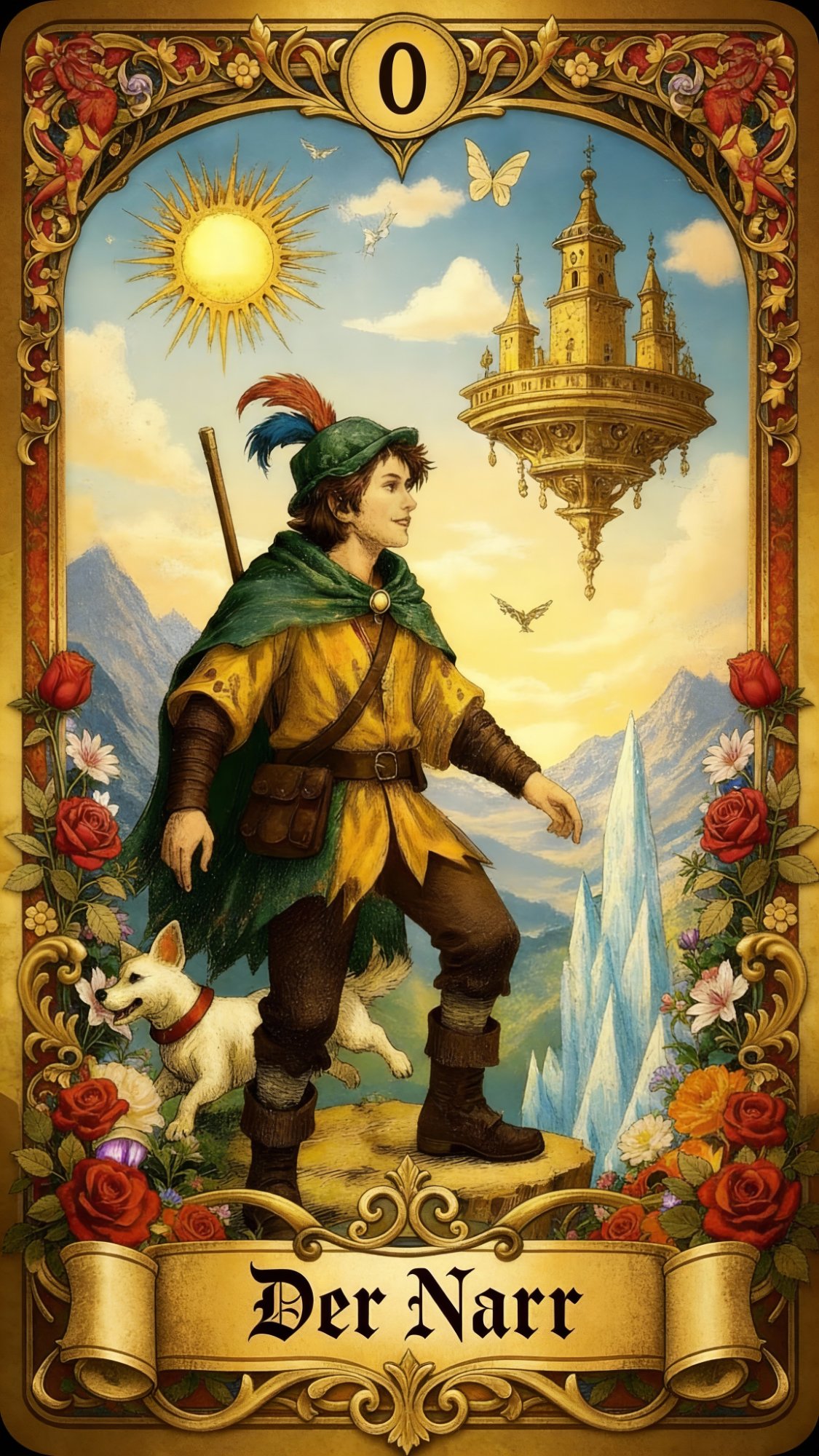 Der Narr - Tarotkarte 0